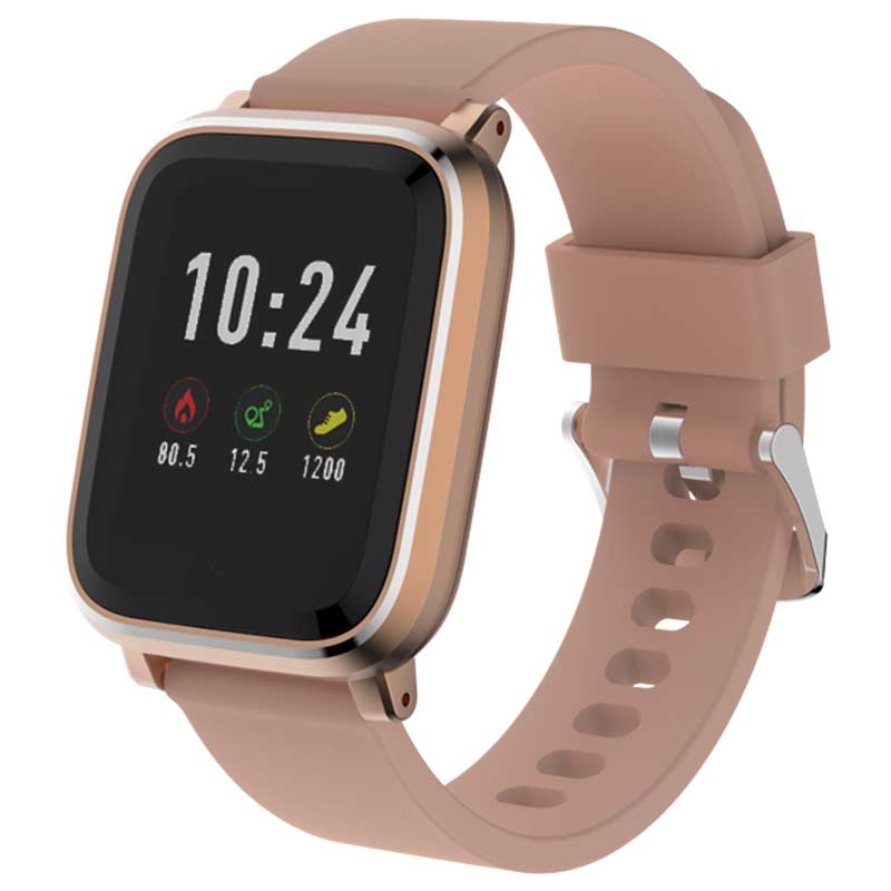 Denver sw-160 Bluetooth-Smartwatch mit Herzfrequenzmesser rosegold