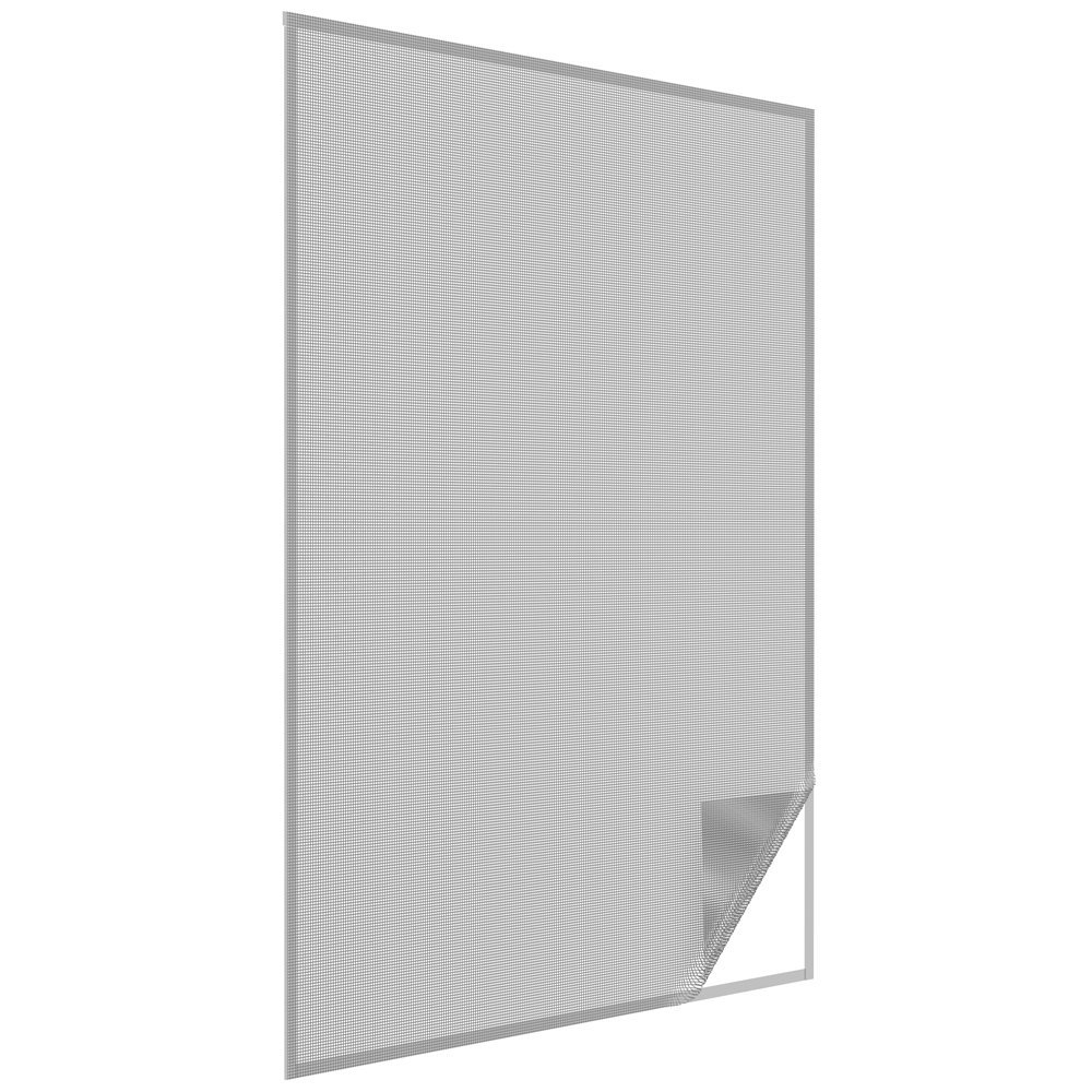 easy life Insektenschutzgitter Fliegengitter Fenster 130 x 150 cm anthrazit
