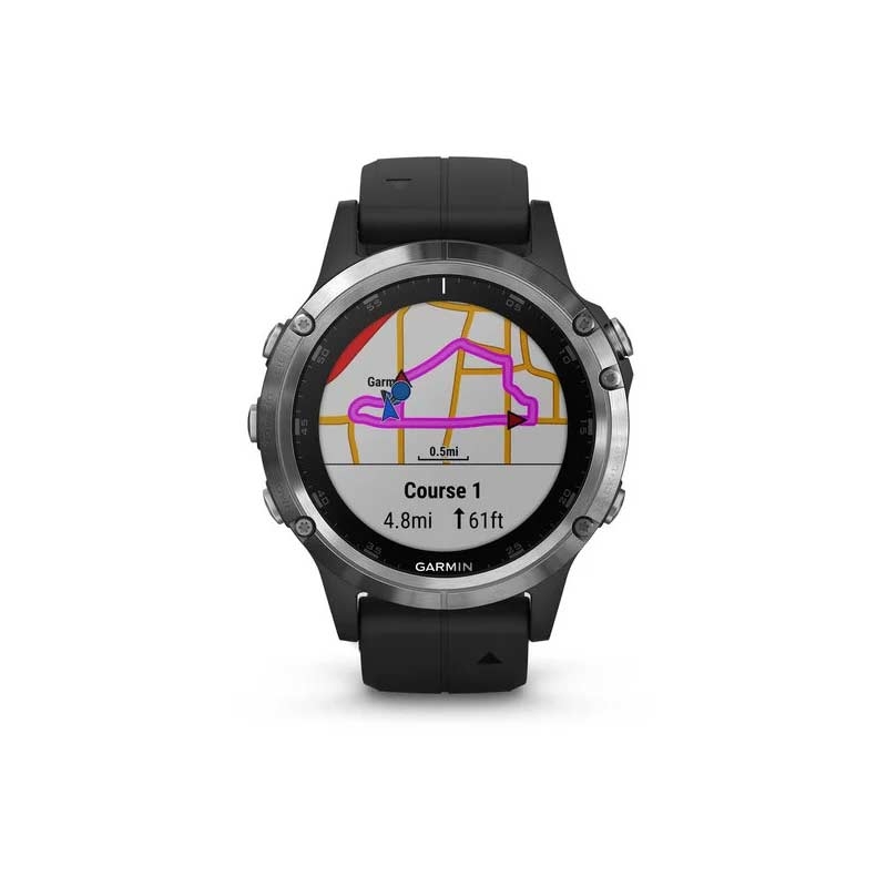 Garmin fenix 5 Plus Glass Silver/Black