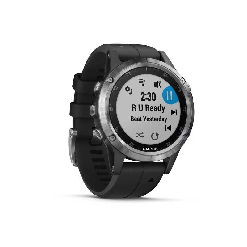 Garmin fenix 5 Plus Glass Silver/Black