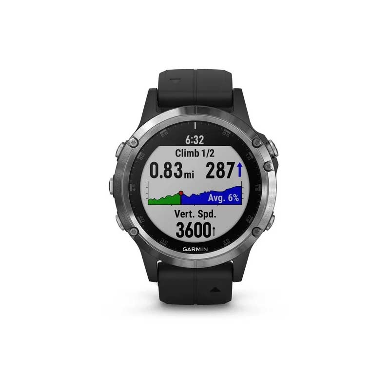 Garmin fenix 5 Plus Glass Silver/Black