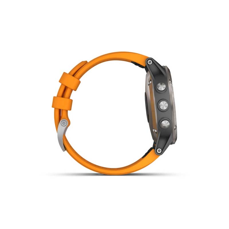 Garmin fenix 5 Plus Sapphire Titan/Orange