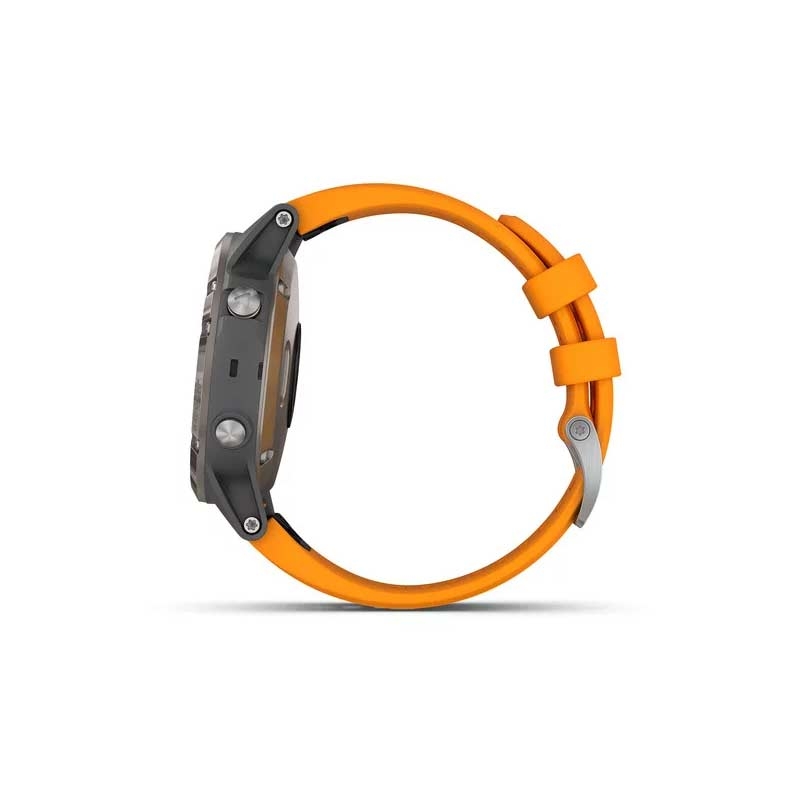 Garmin fenix 5 Plus Sapphire Titan/Orange