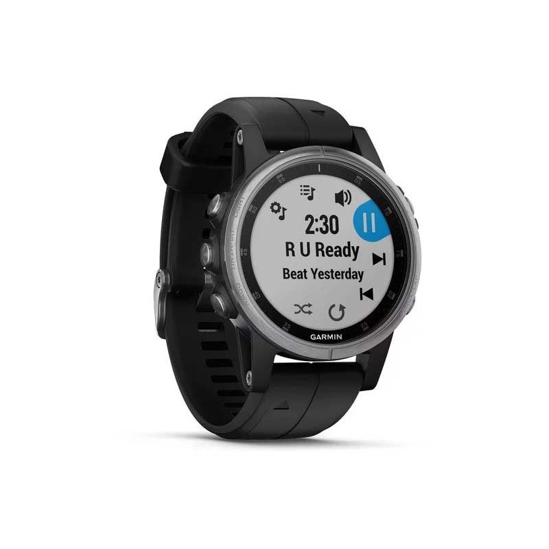 Garmin fenix 5S Plus Glass Silver/Black