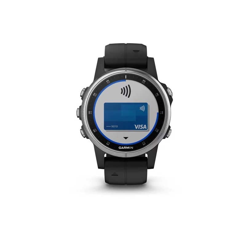 Garmin fenix 5S Plus Glass Silver/Black