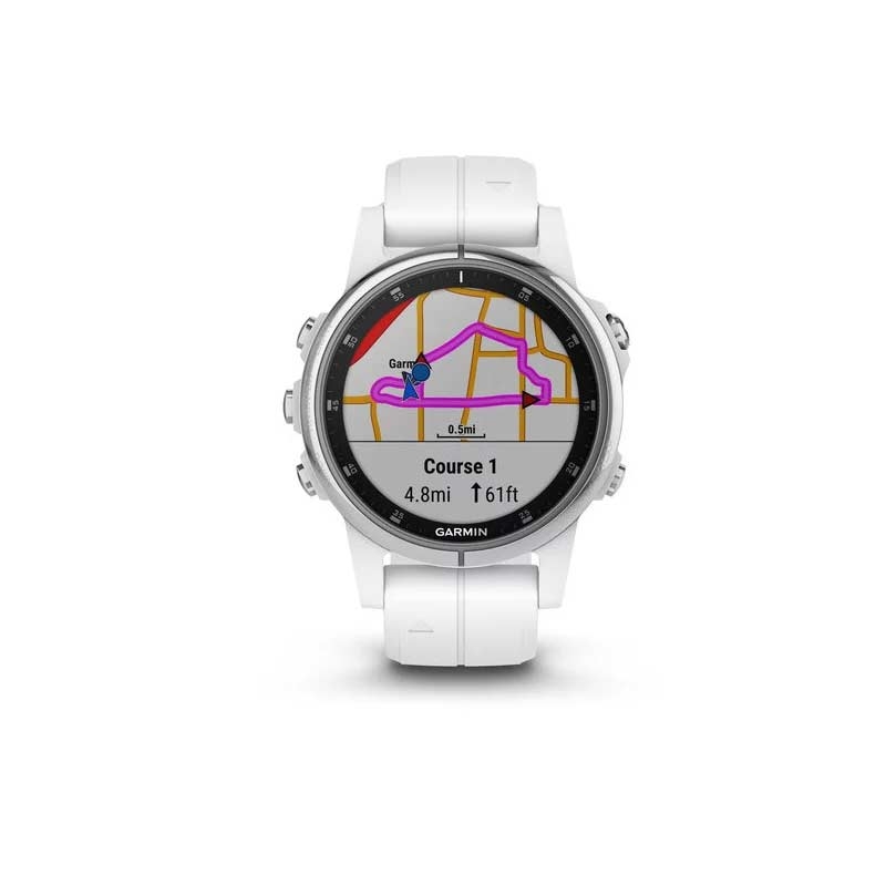 Garmin fenix 5S Plus Sapphire White/White