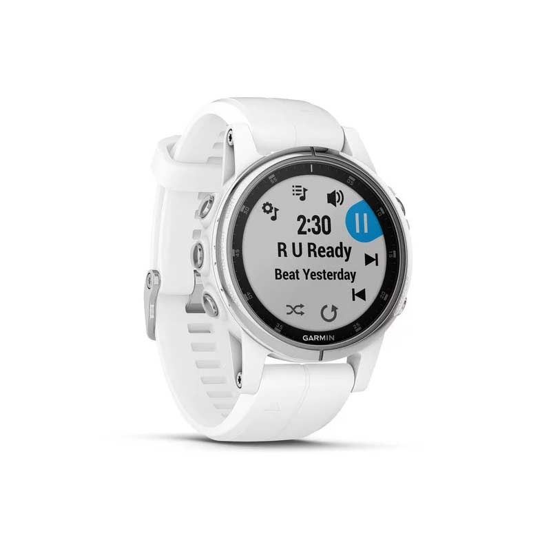 Garmin fenix 5S Plus Sapphire White/White