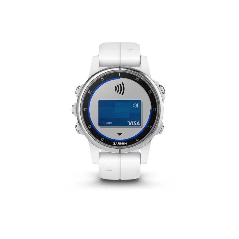 Garmin fenix 5S Plus Sapphire White/White