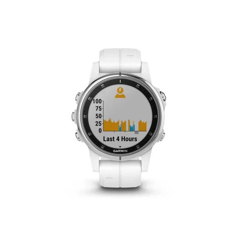 Garmin fenix 5S Plus Sapphire White/White