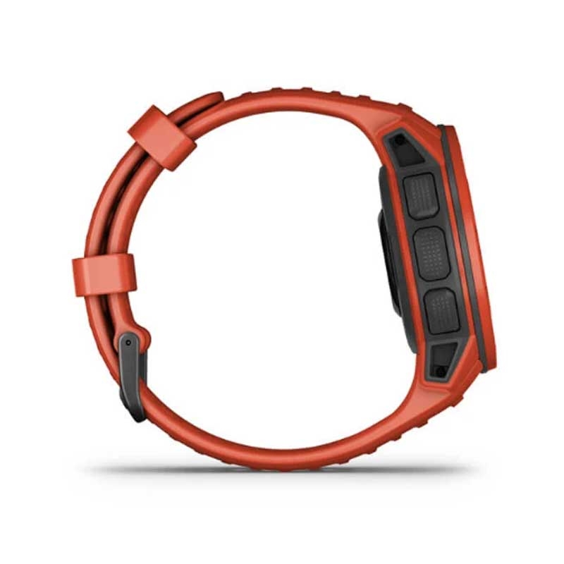 Garmin Instinct Solar Sportuhr rot