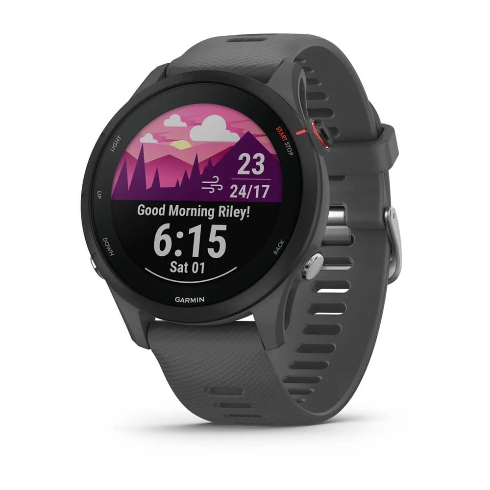 Garmin Forerunner 255 GPS Smartwatch schiefergrau