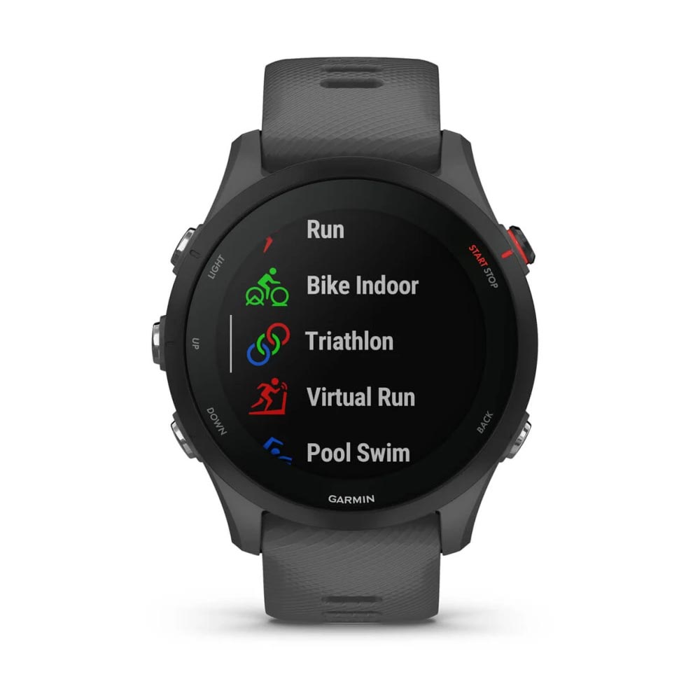 Garmin Forerunner 255 GPS Smartwatch schiefergrau