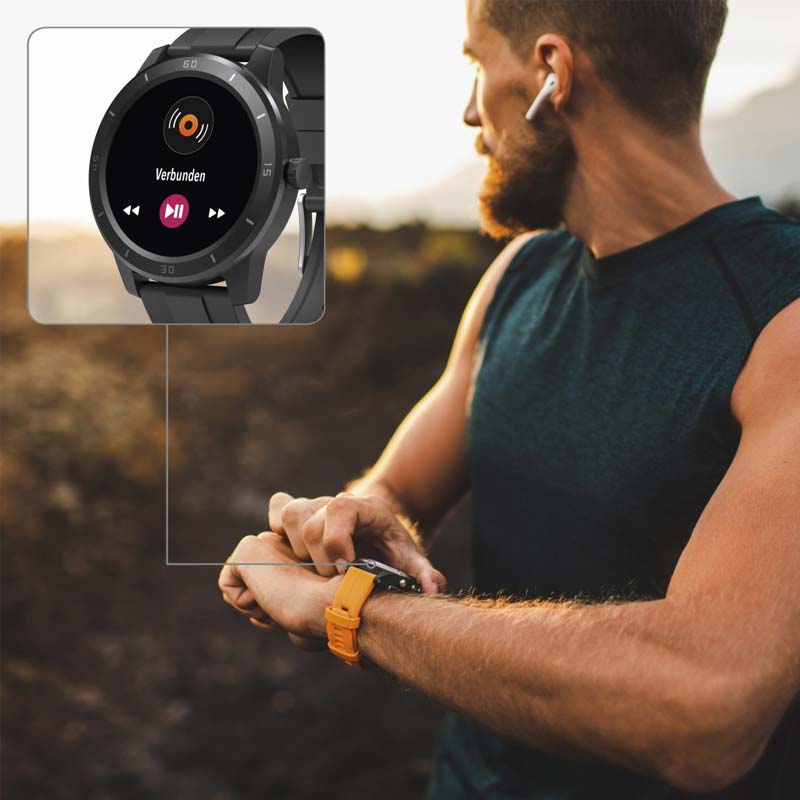 Hama Fit Watch 6900 Smartwatch schwarz