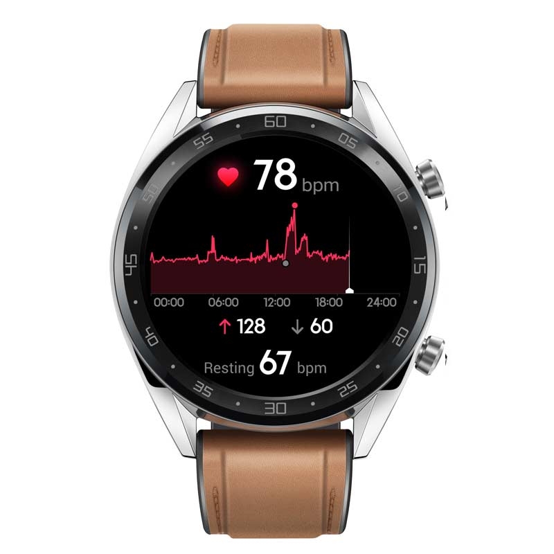 Huawei Watch GT Classic Smartwatch saddle/braun