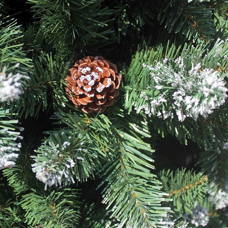 RS Trade HXT 15013 120cm dekorierter künstlicher Weihnachtsbaum