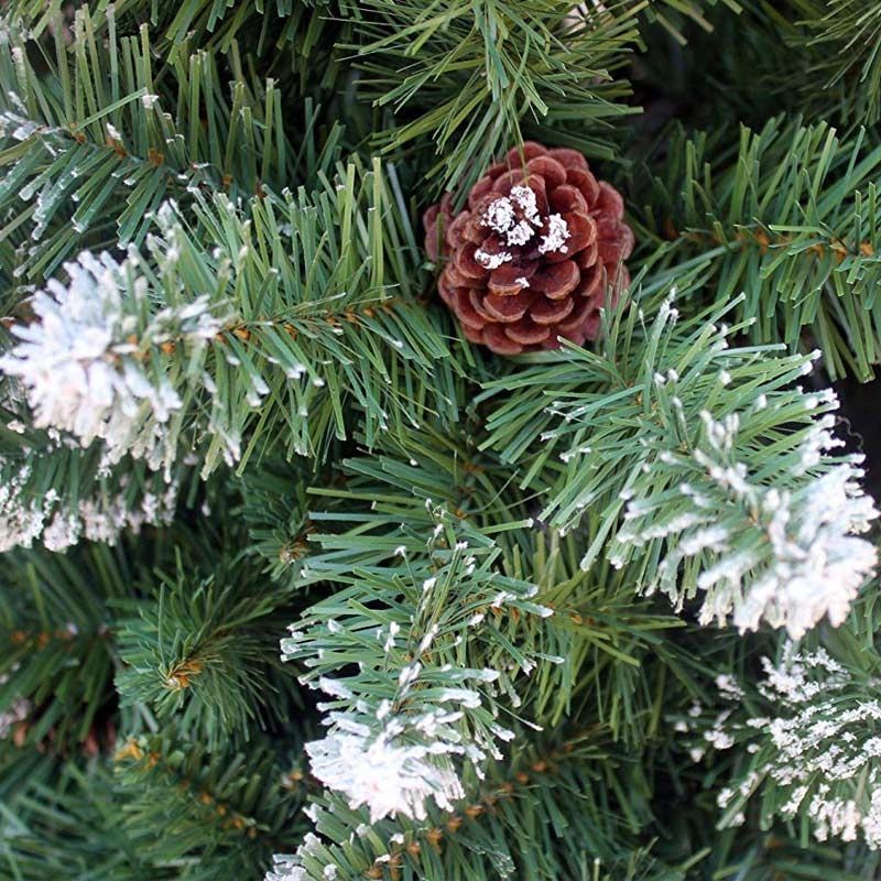 RS Trade HXT 15013 120cm dekorierter künstlicher Weihnachtsbaum