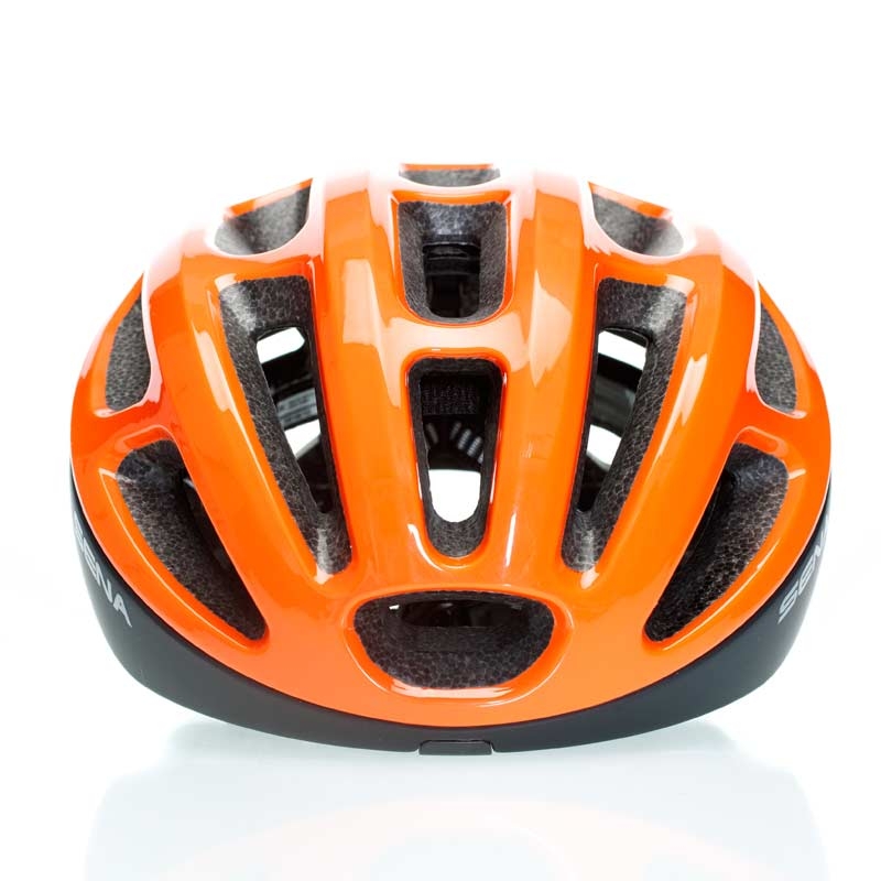 Sena R1 electric tangerine Größe S smarter Fahrradhelm