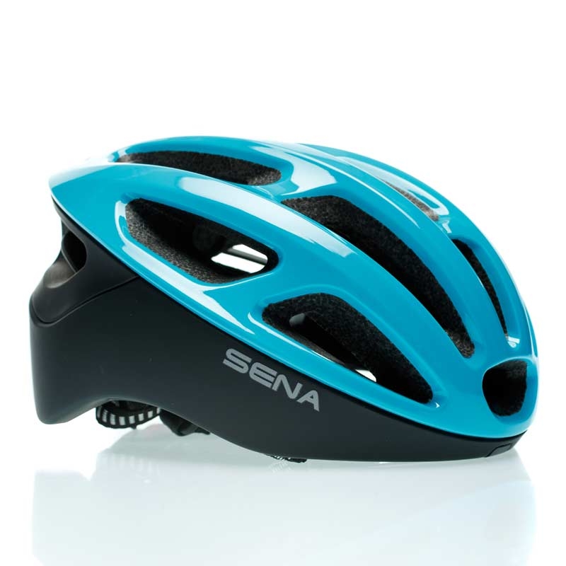 Sena R1 ice blue Größe M smarter Fahrradhelm