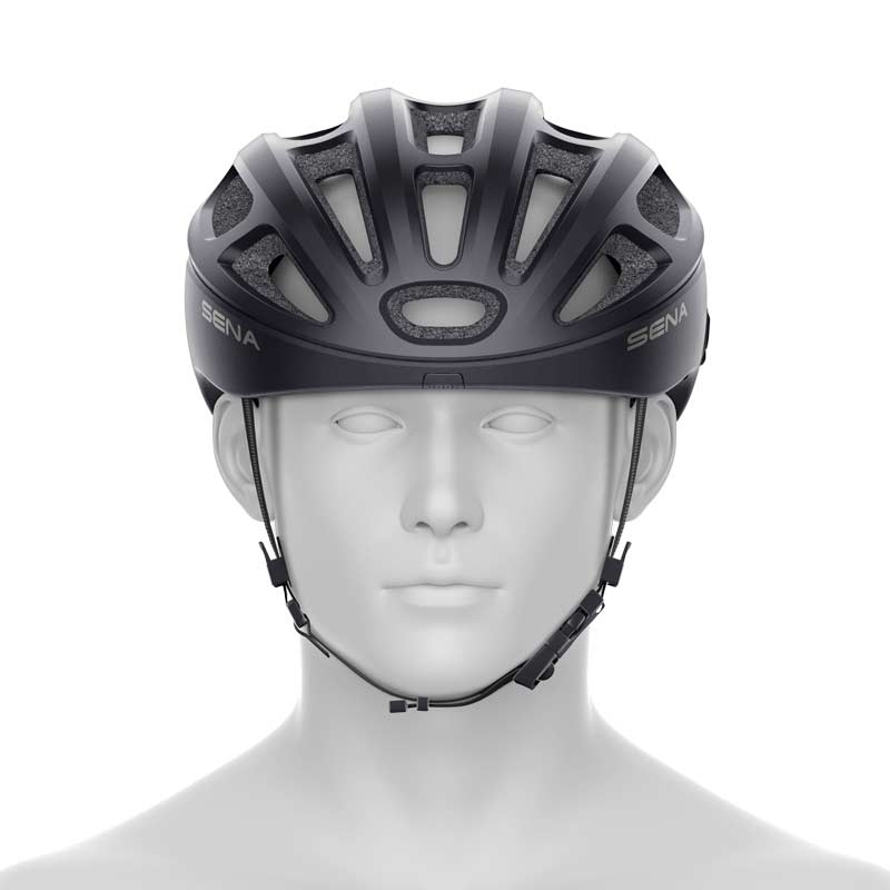 Sena R1 onyx black Größe M smarter Fahrradhelm