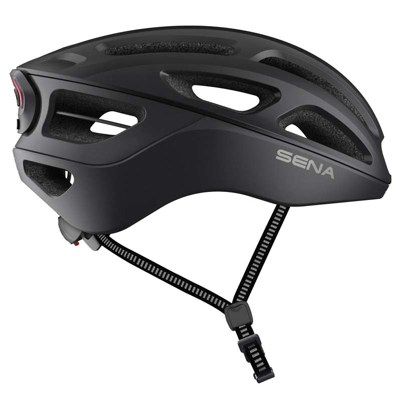 Sena R1 EVO matt black Größe L smarter Fahrradhelm (2. Wahl)