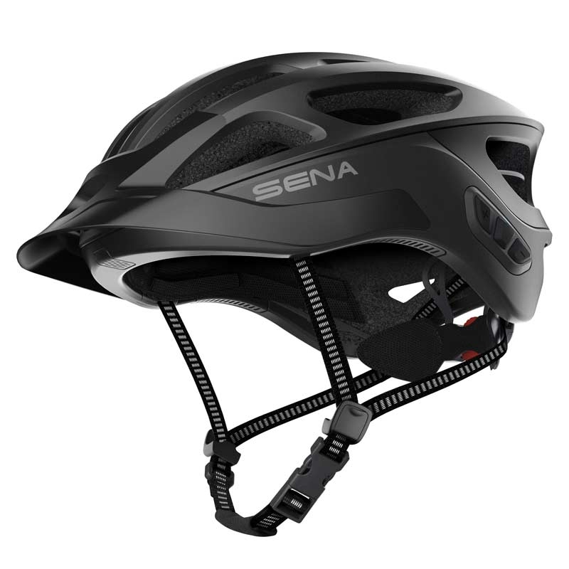 Sena R1 EVO matt black Größe M smarter Fahrradhelm