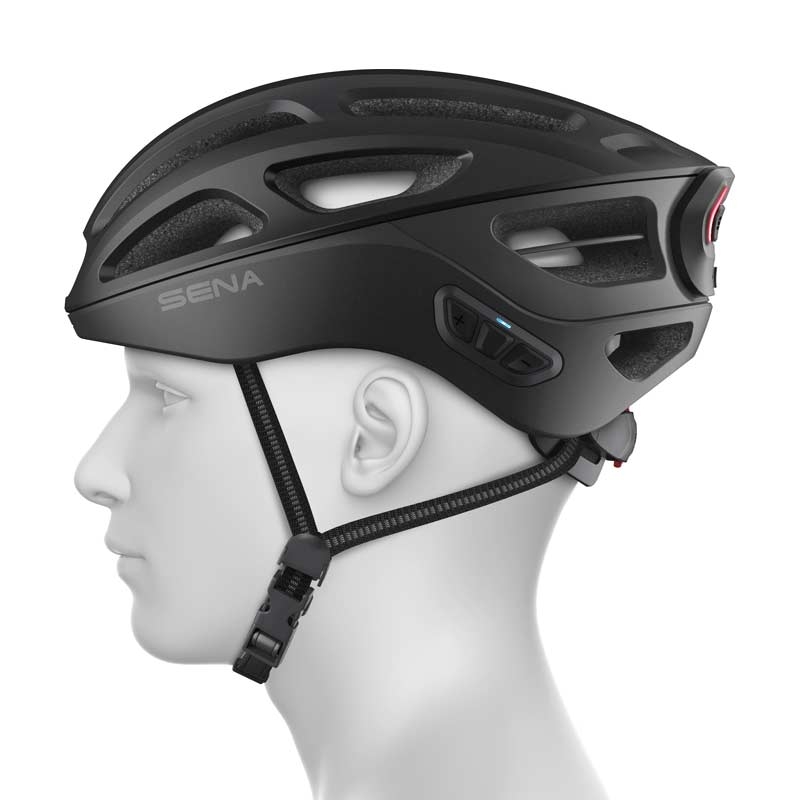 Sena R1 EVO matt black Größe L smarter Fahrradhelm