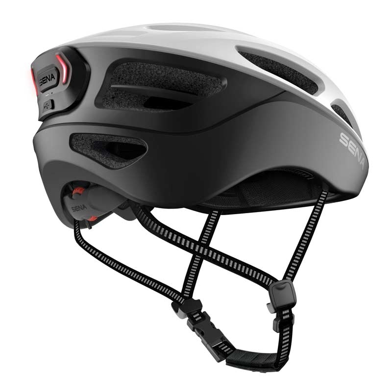 Sena R1 EVO matt white Größe L smarter Fahrradhelm