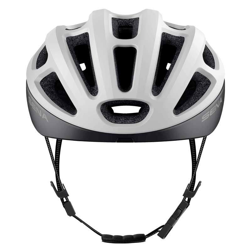 Sena R1 EVO matt white Größe M smarter Fahrradhelm