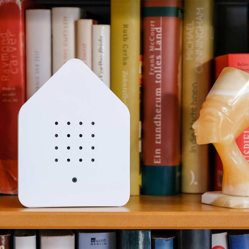 Zwitscherbox Klassik weiß