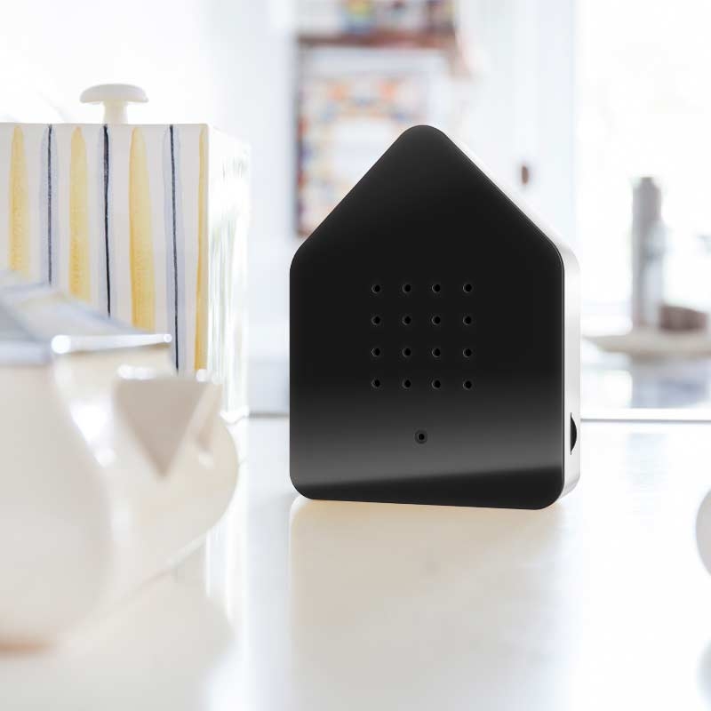 Zwitscherbox Klassik schwarz