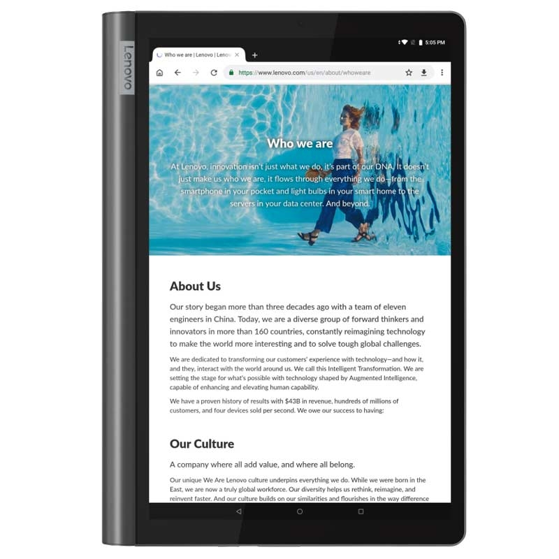 Lenovo Yoga Smart Tab S10 25,5 cm (10,1 Zoll) Tablet schwarz (2.Wahl)