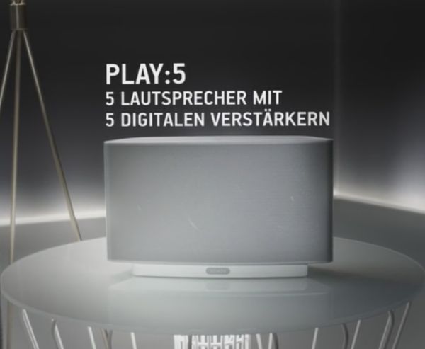 SONOS PLAY:5 Audio-Player schwarz