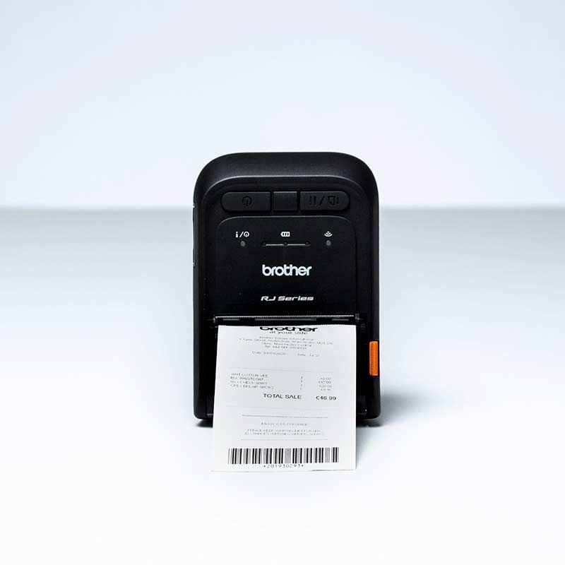 Brother RJ-2055WB Mobiler Etiketten-/Labeldrucker