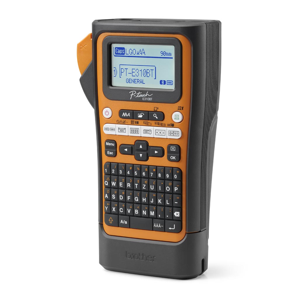 Brother P-Touch PT-E310BTVP inkl Koffer Beschriftungsgerät (Verpackung beschädigt)