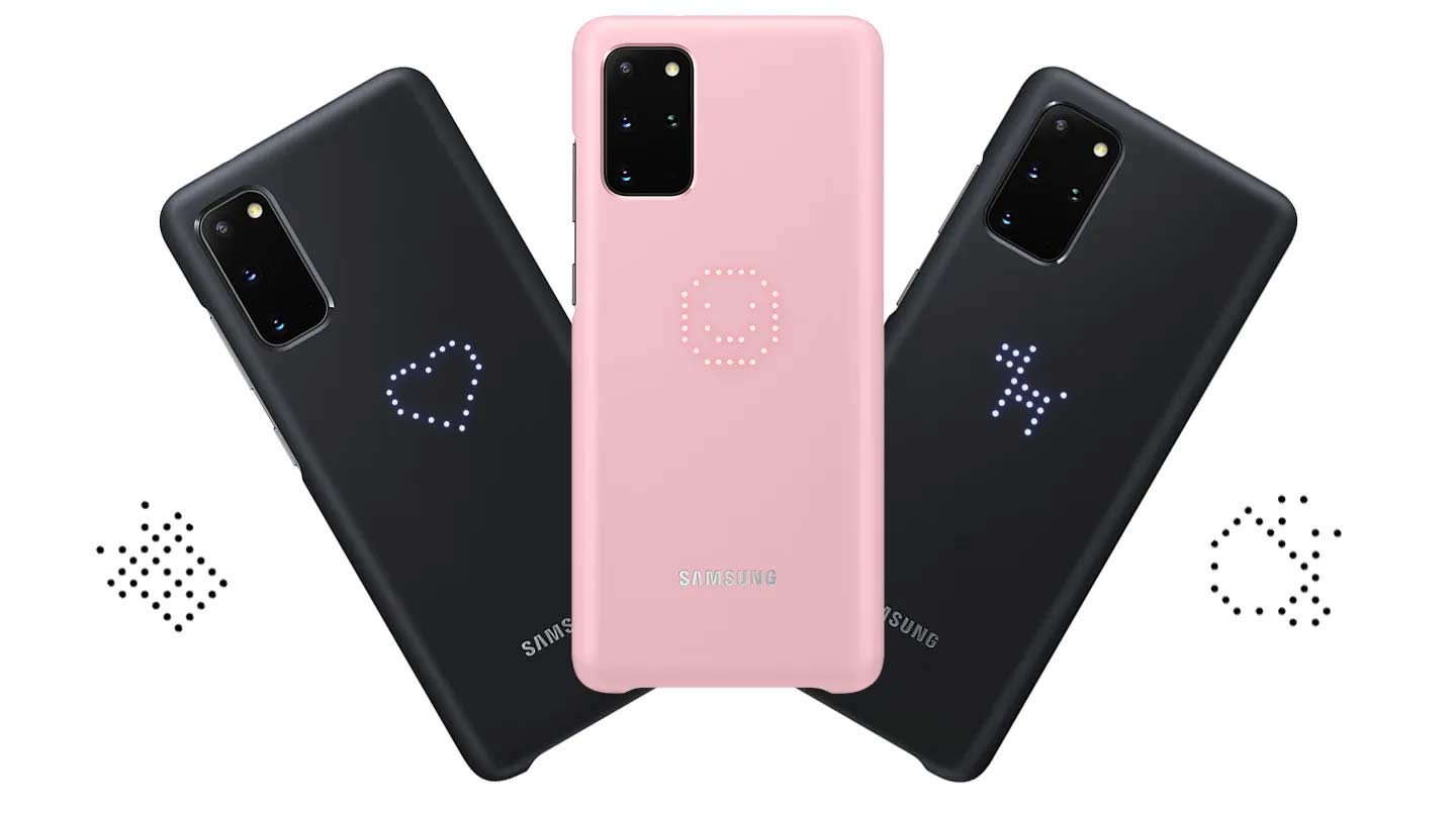 Samsung LED Cover Galaxy S20 (SM-G980) schwarz