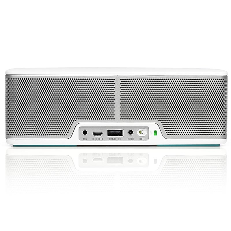RIVA S Bluetooth Lautsprecher weiß-silber