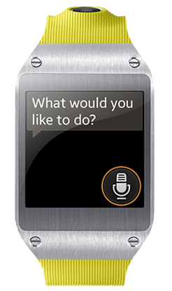 Samsung Galaxy Gear V700 Smartwatch  lime green