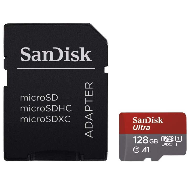 SanDisk Ultra A1 microSDXC 128 GB Speicherkarte