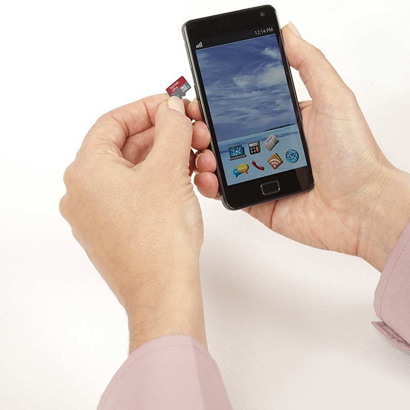 SanDisk Ultra 32GB microSDHC Speicherkarte + Adapter