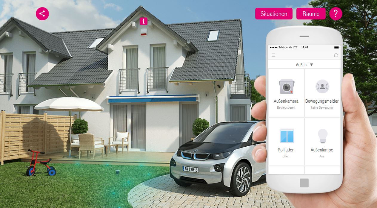 Telekom SmartHome Basis (2. Gen) - Home Base + Lizenz