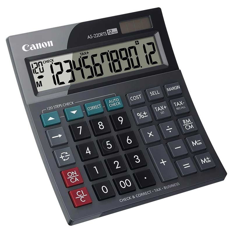 Canon AS-220RTS Taschenrechner - schwarz