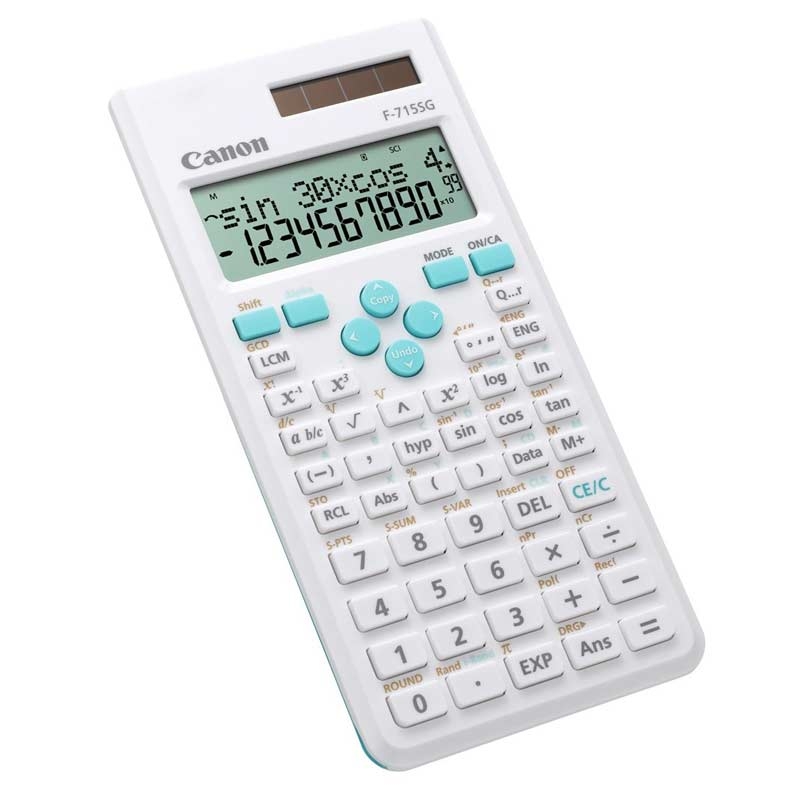 Canon F-715SG Wissenschaftlicher Taschenrechner 250 Funktionen - weiß/blau