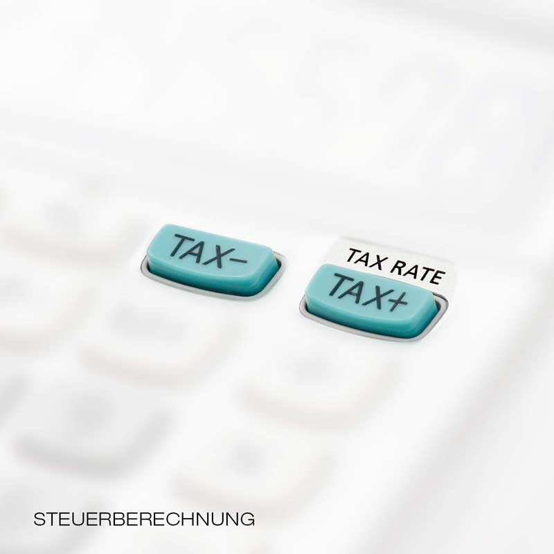 Casio MS-88ECO Tischrechner EXTRA BIG Display - silber