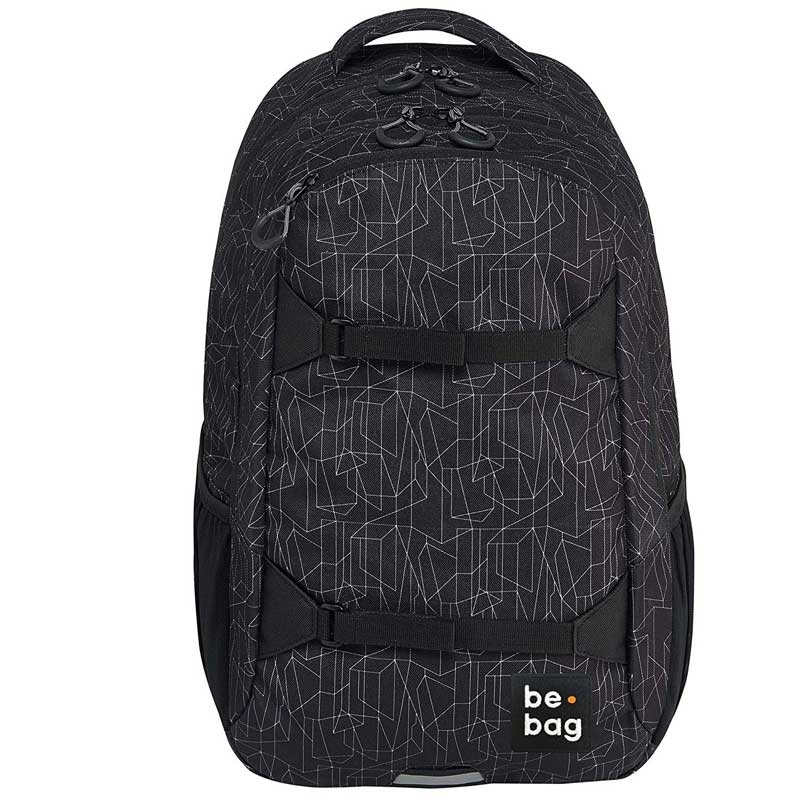 Herlitz be.bag Rucksack be.explorer, 45cm, 27 Liter, geo lines