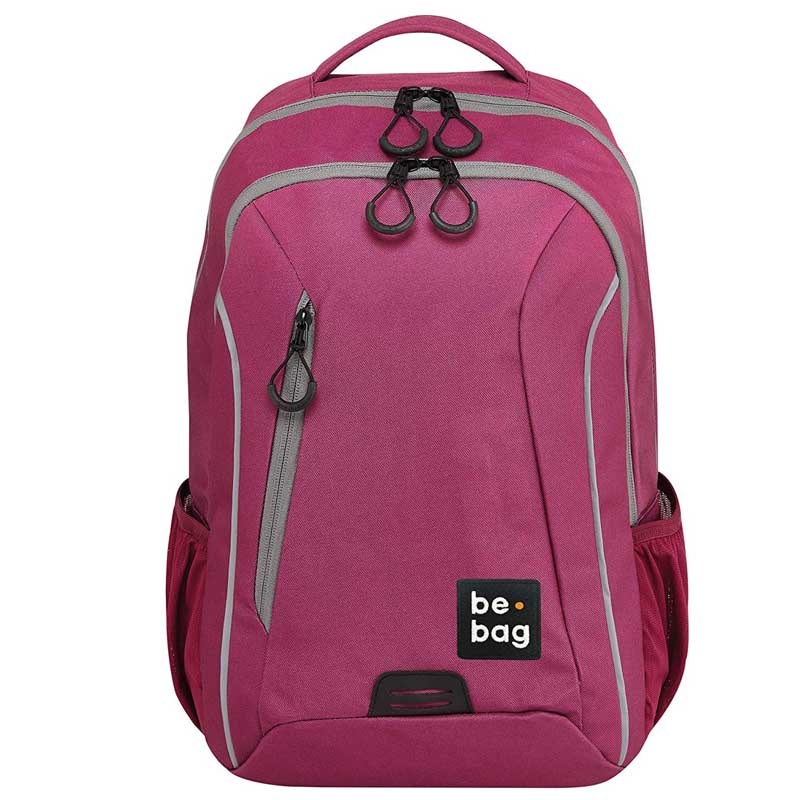 Herlitz be.bag Rucksack be.urban, 43cm, 18 Liter, berry grey