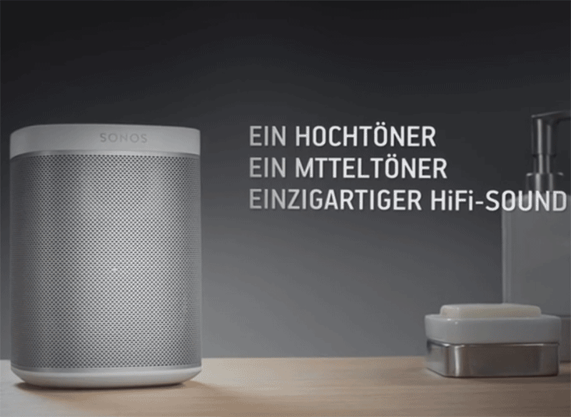 SONOS Play:1 Audio-Player weiß