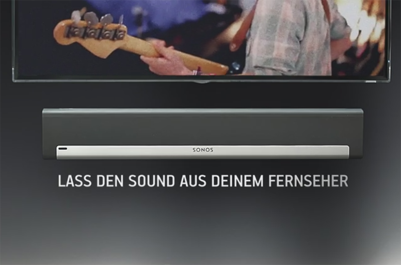 SONOS Wandhalterung für Playbar schwarz