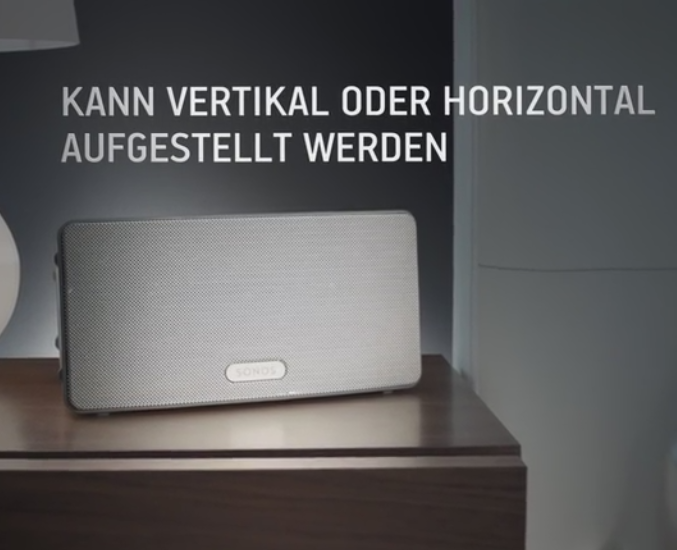 SONOS PLAY:3 Audio-Player schwarz