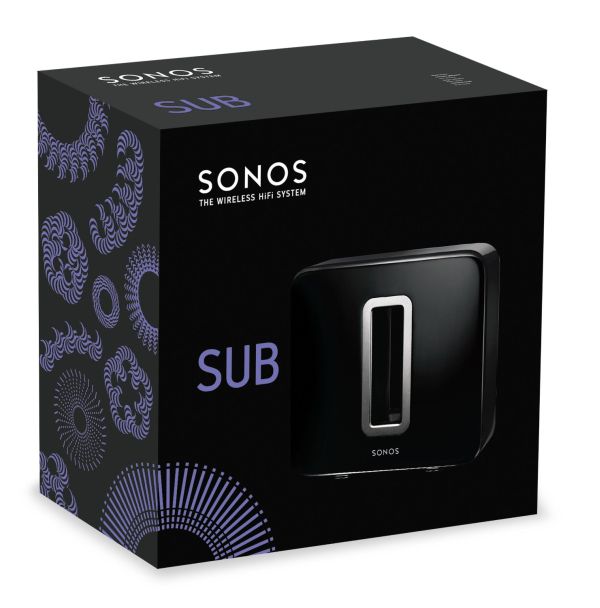 SONOS SUB drahtloser Subwoofer schwarz matt