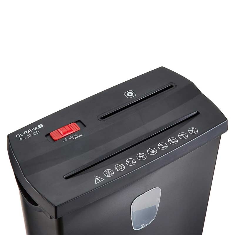 Olympia PS 38 CD Aktenvernichter P2 (Papier-/Medienvernichter) (2.Wahl)